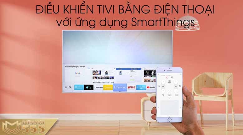 Smart Tivi QLED Samsung 4K 82 inch QA82Q65R - Model 2019 