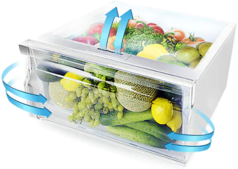 Tủ lạnh Samsung Inverter 234 lít RT22FARBDSA/SV - Chính Hãng