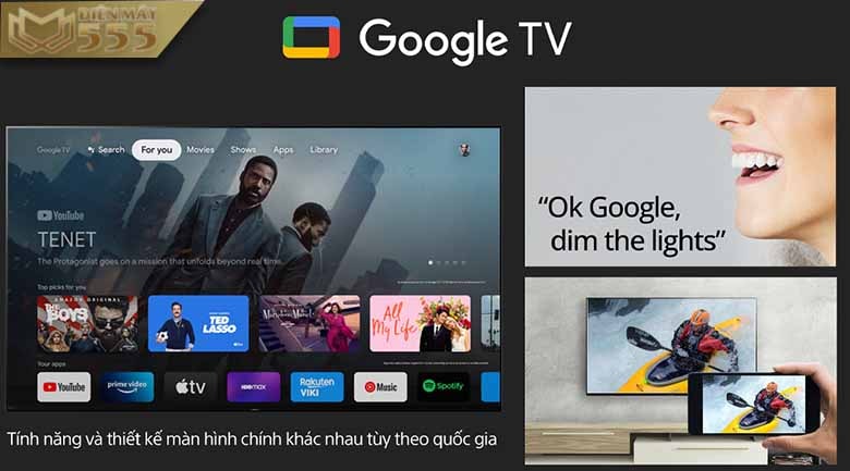 Google Tivi OLED Sony 4K 48 inch XR-48A90K - Model 2022