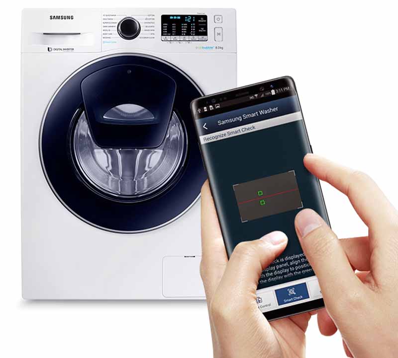 Máy giặt Samsung Addwash Inverter 10 kg WW10K44G0UX/SV - Chính Hãng