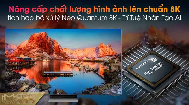 Smart Tivi Neo QLED 8K 65 inch Samsung QA65QN900A - Model 2021