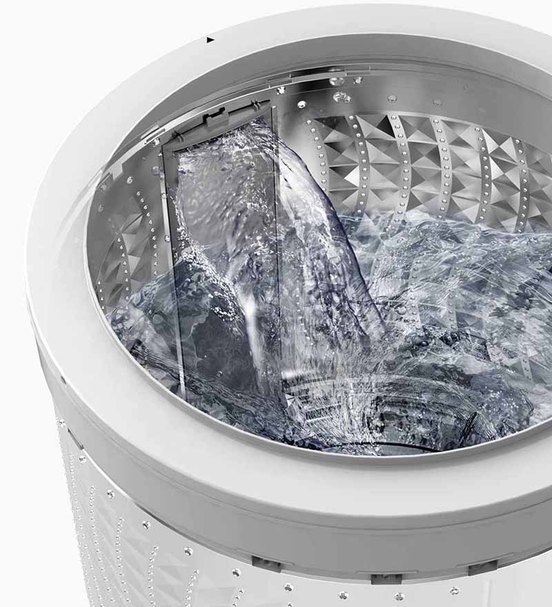 Máy giặt Samsung Inverter 9 kg WA90J5710SG/SV - Chính Hãng