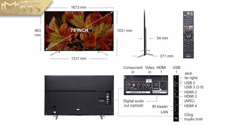 Smart Tivi LG 4K 75 inch 75QNED91TPA