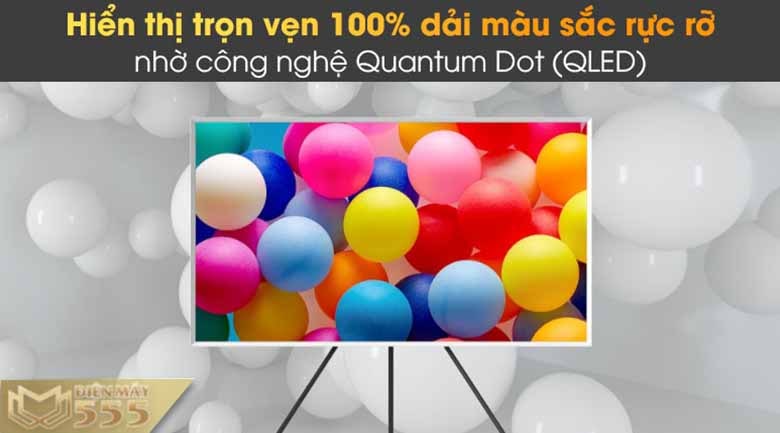 Smart Tivi The Frame QLED Samsung 4K 55 inch QA55LS03A - Model 2021