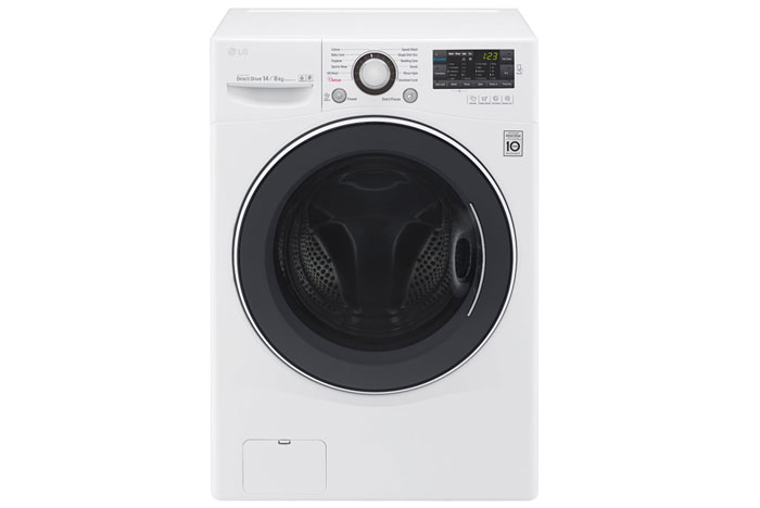 Máy giặt sấy LG Inverter 14 Kg F2514DTGW - Chính Hãng