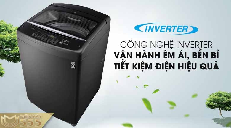 Máy giặt LG Inverter 10.5 kg T2350VSAB - lồng đứng
