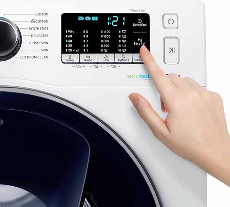 Máy giặt Samsung Addwash Inverter 9 Kg WW90K44G0YW/SV - Chính Hãng
