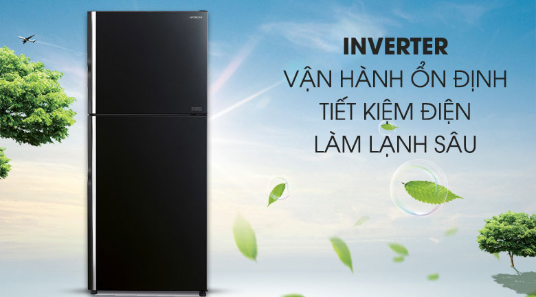 Tủ lạnh Hitachi Inverter 406 lít R-FG510PGV8 GBK / GBW - Chính Hãng