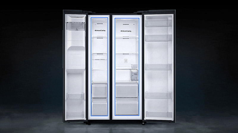 Tủ lạnh Samsung Inverter 617 lít RS64R5301B4/SV - Chính Hãng