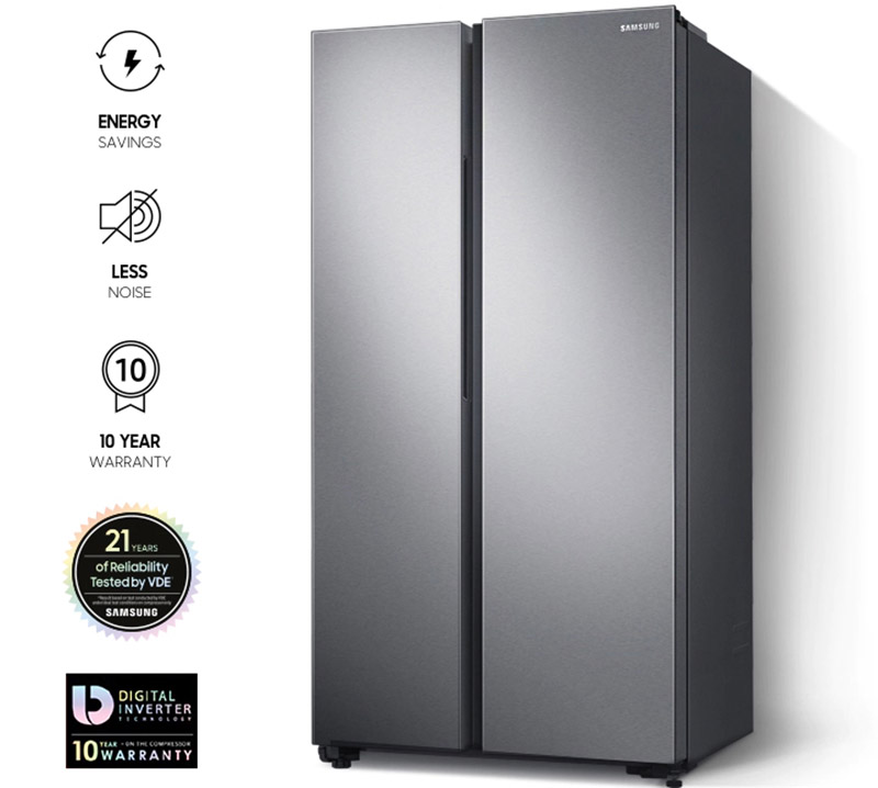Tủ lạnh Samsung Inverter 647 lít RS62R50014G/SV - Chính Hãng