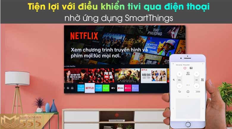 Smart Tivi Neo QLED 4K 55 inch Samsung QA55QN85A Mới 2021 - Chính hãng