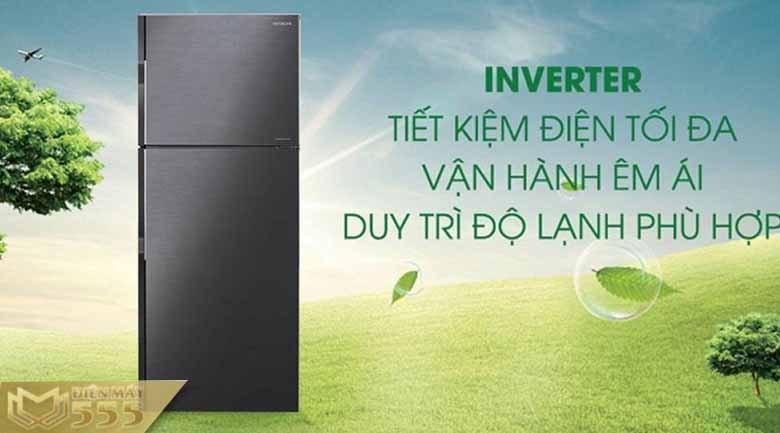 Tủ lạnh Hitachi inverter 290 lít H350PGV7(BBK)