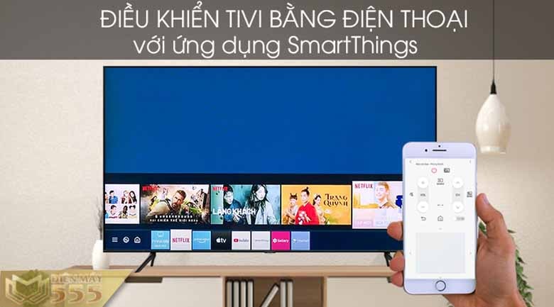 Smart Tivi QLED Samsung 4K 55 inch QA55Q60T - Chính Hãng