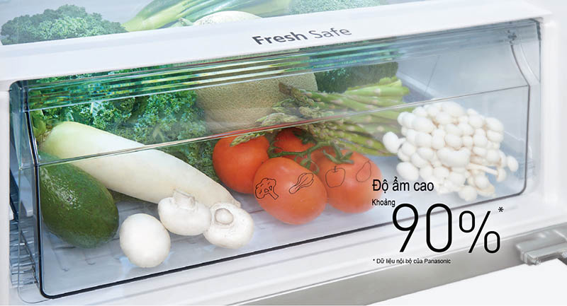 Tủ lạnh Panasonic Inverter 366 lít NR-BL389PKVN - Chính hãng
