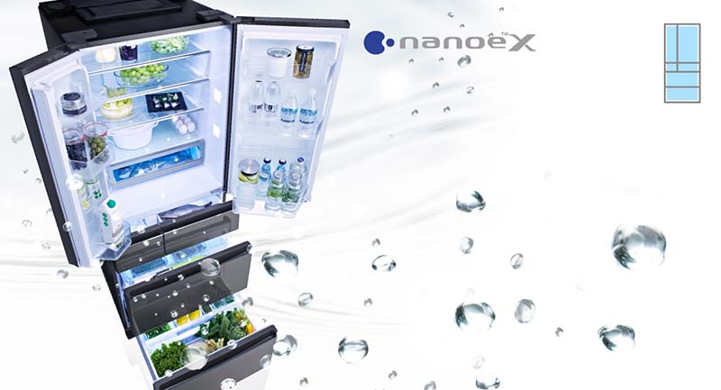 Tủ lạnh Panasonic Inverter 589 lít NR-F603GT-X2 - Chính hãng