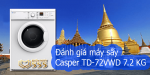 Đánh giá máy sấy Casper TD-72VWD 7.2Kg, có nên mua không?