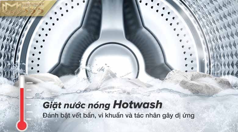 Công dụng của chế độ giặt nước nóng trên máy giặt