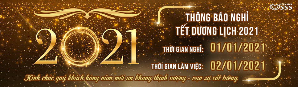 Thông báo lịch nghỉ tết dương lịch 2021