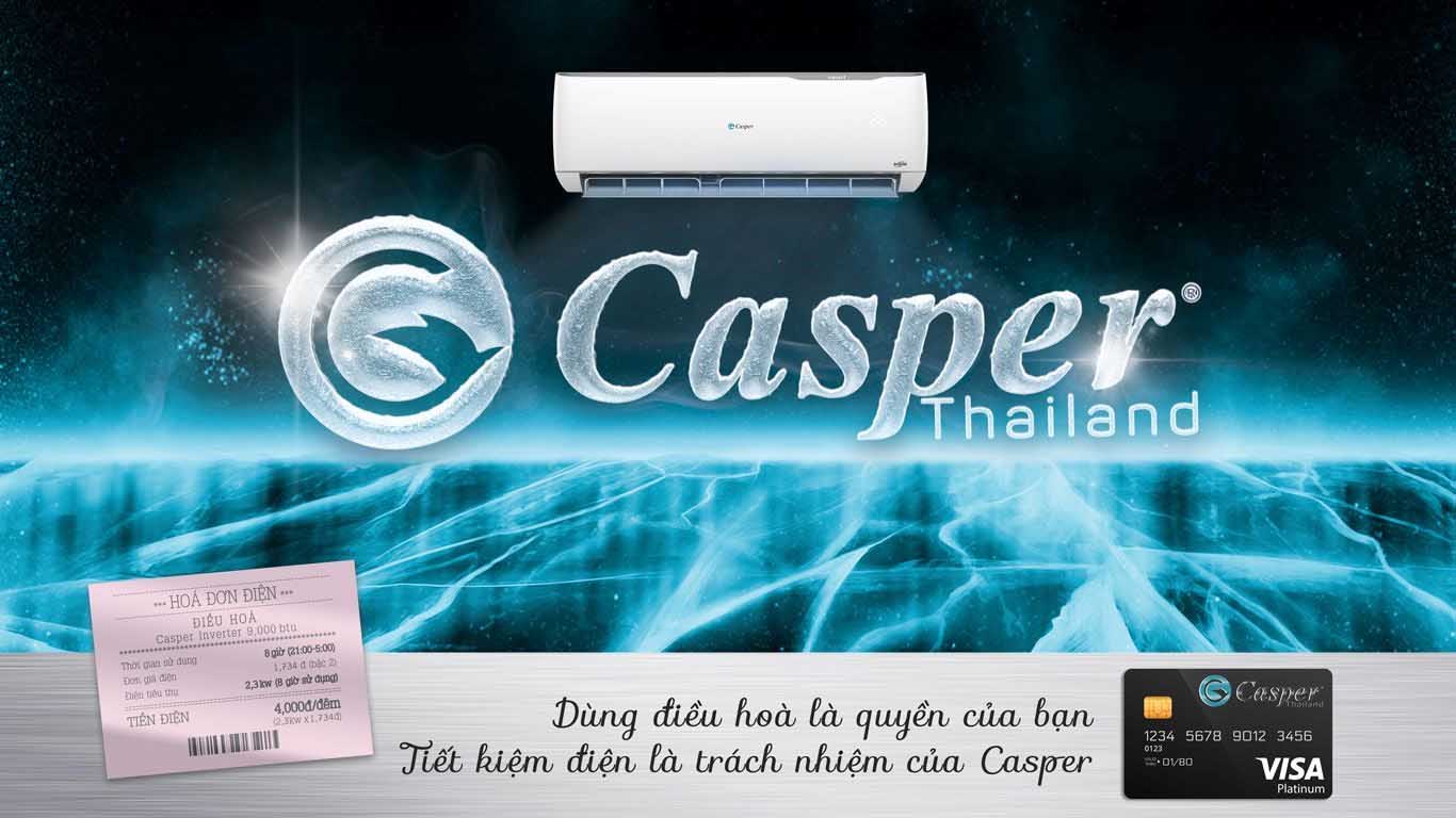 Giá điều hòa casper bao nhiêu? Loại nào tốt, giá rẻ?