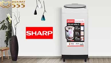Top 3 chiếc máy giặt Sharp bán chạy nhất đầu năm 2022