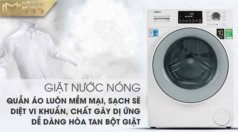 Chế độ giặt nước nóng trên máy giặt là gì? Chế độ giặt nước nóng có làm máy giặt mau hỏng?