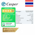 Máy giặt Casper 10,5 KG Inverter Cửa Ngang WF-105I150BGB - Chính Hãng