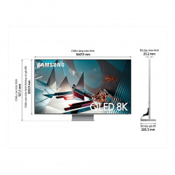 Smart Tivi QLED Samsung 8K 65 inch QA65Q800T - Chính Hãng