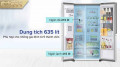 Tủ lạnh LG Inverter 635 lít GR-X257JS
