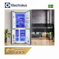 Tủ Lạnh Electrolux Inverter 609 lít EQE6879A-B 4 Cánh