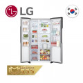 Tủ lạnh LG Inverter 519 lít GR-B256JDS - Side by side