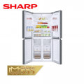 Tủ lạnh Sharp Inverter 362 lít Multi Door SJ-FX420V-SL