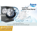 Máy giặt Aqua Inverter 8.5 kg AQD-A852J BK - Lồng Ngang