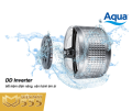 Máy giặt Aqua Inverter 12 kg AWM12-BSR1K(BU) - Lồng Đứng 