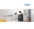 Máy giặt Funiki inverter 8.5 kg HWM F885ADG - Lồng Ngang