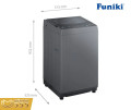 Máy giặt cửa trên Funiki HWM T695ABG 9.5 kg - Lồng Đứng 