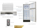 Tủ lạnh Sharp Inverter 165 lít SJ-X196E-SL