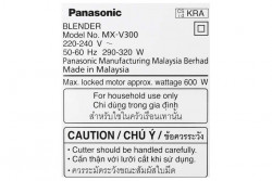 Máy xay sinh tố Panasonic MX-V310KRA - Chính Hãng