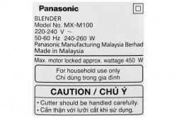 Máy Xay Sinh Tố Panasonic MX-M100WRA - Chính Hãng