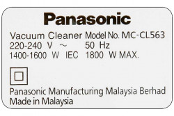 Máy Hút Bụi Panasonic MC-CL563RN46 1800W - Chính Hãng