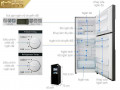 Tủ lạnh Hitachi Inverter 339 lít R-FG450PGV8 GBK / GBW