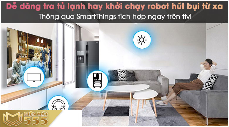 Smart Tivi Neo QLED 4K 85 inch Samsung QA85QN85A - Model 2021