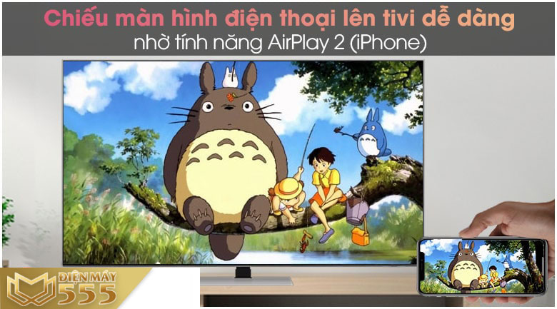 Smart Tivi Neo QLED 4K 85 inch Samsung QA85QN85A - Model 2021