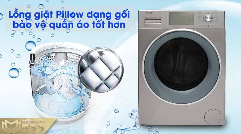 Máy giặt Aqua Inverter 9.5 kg AQD-DD950E S