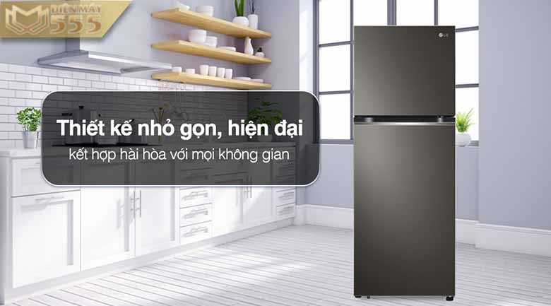 Tủ lạnh LG Inverter 243 lít GV-B242BL