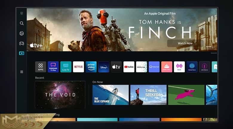 Smart Tivi QLED 4K 55 inch Samsung QA55Q80B - Model 2022