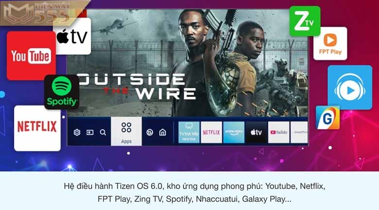 Smart Tivi Neo QLED 8K 65 inch Samsung QA65QN700A - Model 2021