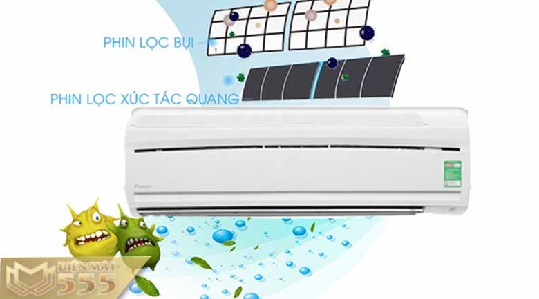 Điều hòa Daikin 18000 BTU (2 HP) FTC50NV1V - Model 2018