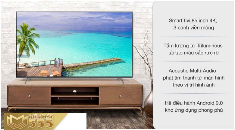 Android Tivi Sony 4K 85 inch KD-85X9000H