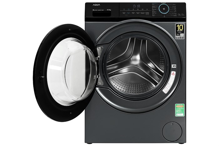 Máy giặt Aqua Inverter 9,5kg AQD-A952J BK - Lồng Ngang