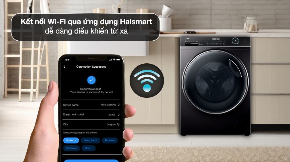 Máy giặt Aqua Inverter 10 kg AW10-B4959U1K(B) - Lồng Ngang 